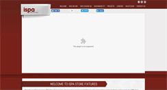 Desktop Screenshot of ispagroup.com